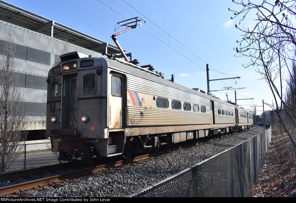 Arriving into Princeton Station, located out of view behind me 